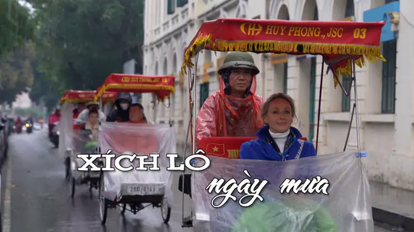 Xích lô ngày mưa | Nhịp sống Hà Nội | 28/02/2025