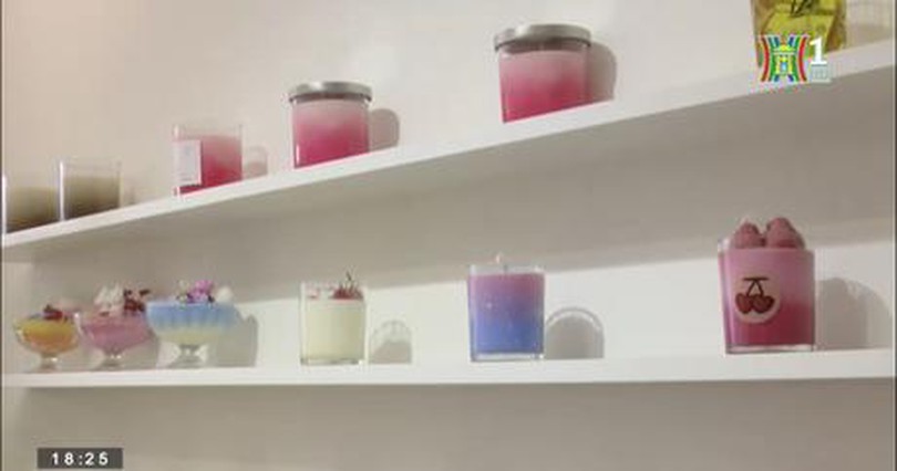 Thú vị với trải nghiệm tự làm nến thơm