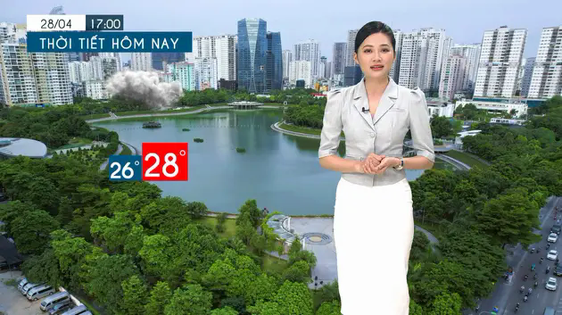 Dự báo thời tiết tối | 28/04/2025