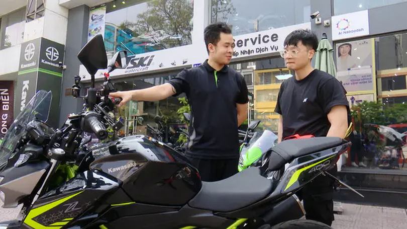 Nhu cầu bảo dưỡng xe mô tô trước nghỉ lễ tăng cao