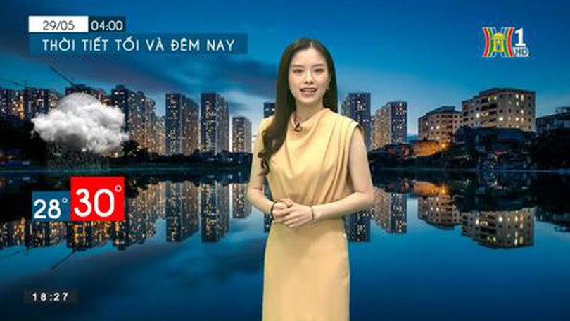 Dự báo thời tiết ngày 29/05/2023