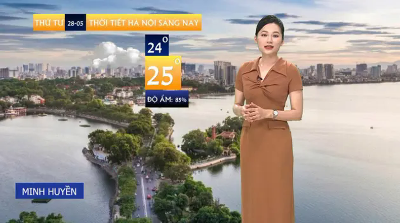 Dự báo thời tiết sáng | 28/05/2025