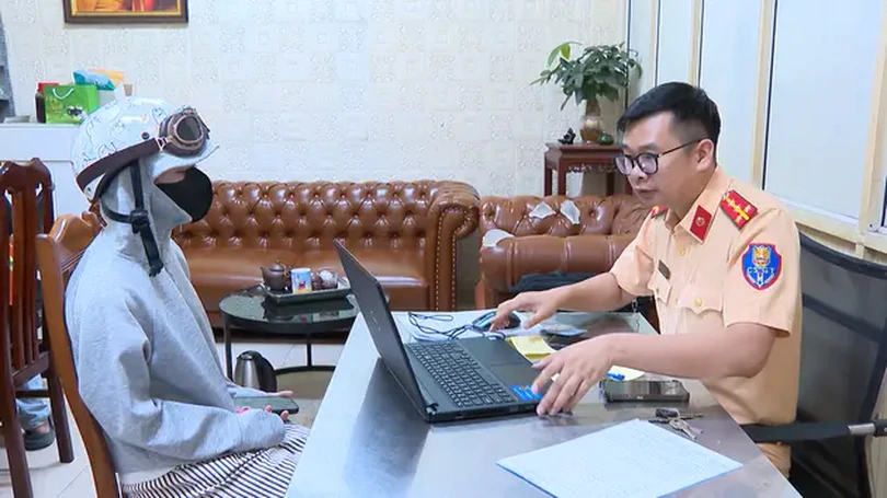 Xử lý nghiêm xe máy vi phạm bằng camera giao thông