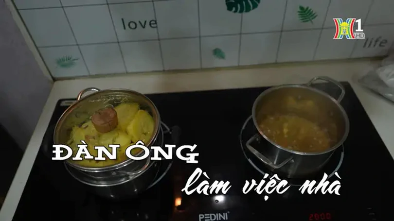 Đàn ông làm việc nhà | Nhịp sống Hà Nội | 28/08/2024