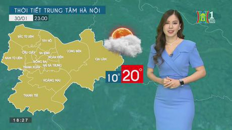 Dự báo thời tiết ngày 30/1/2023