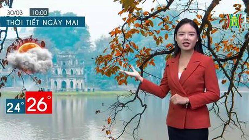 Dự báo thời tiết ngày 30/03/2023