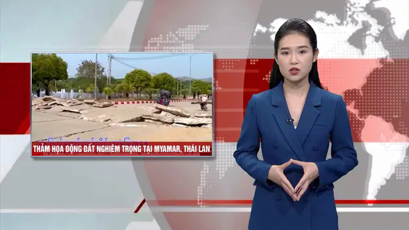 Động đất gây hậu quả nghiêm trọng tại Myanmar và Thái Lan | Nhìn ra thế giới | 29/03/2025
