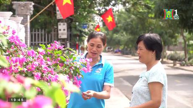 Tuyến đường bích họa nở hoa ở xã Lệ Chi (Hà Nội)