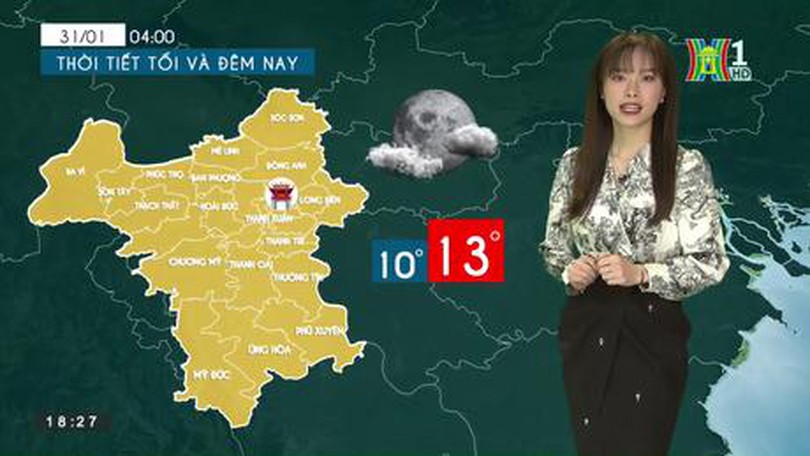 Dự báo thời tiết ngày 31/01/2023