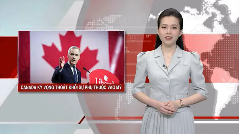 Canada kỳ vọng thoát khỏi sự phụ thuộc vào Mỹ | Nhìn ra thế giới | 30/04/2025