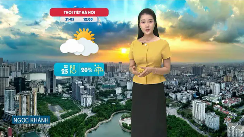 Dự báo thời tiết trưa | 31/05/2025