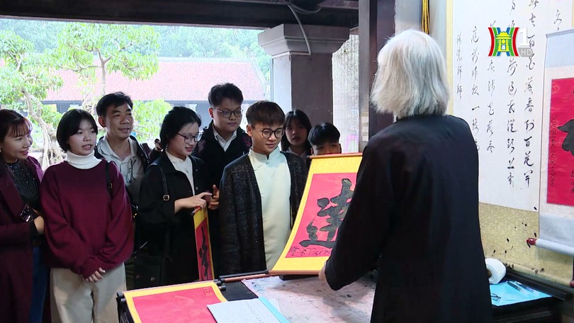Xin chữ đầu xuân của người Hà Nội