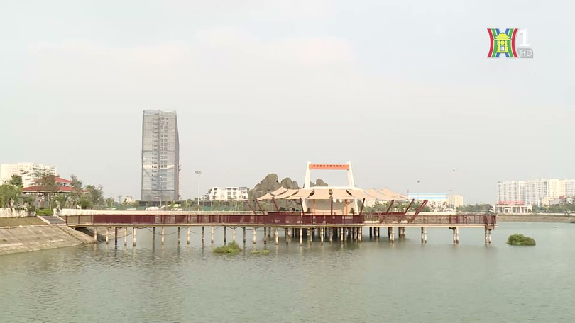 Công viên Ngọc Thụy lá phổi xanh ở quận Long Biên