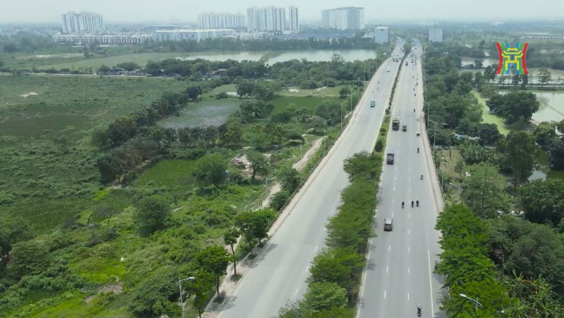 Những trục đường xanh ở cửa ngõ Thủ đô
