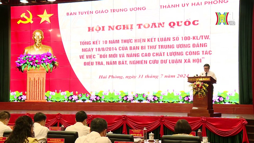 Nhận thức rõ vai trò của công tác dư luận xã hội | Đảng trong cuộc sống | 12/08/2024