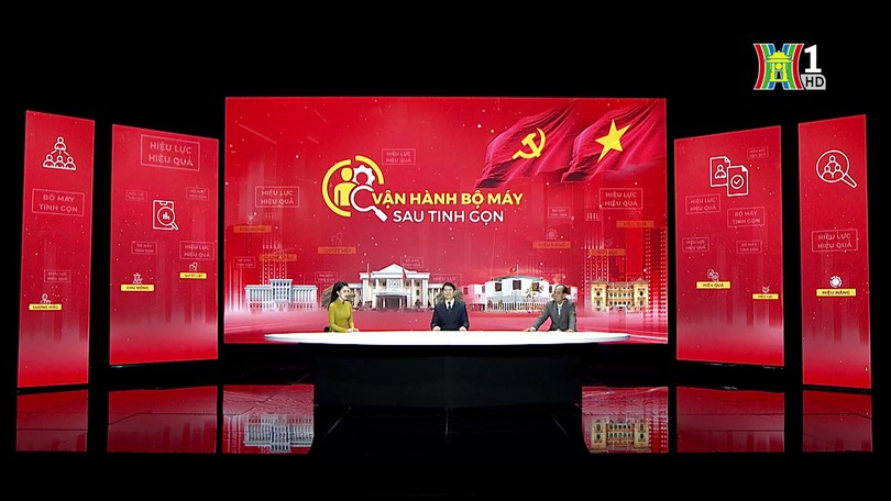 Vận hành bộ máy sau tinh gọn | Góc nhìn Hà Nội | 21/02/2025