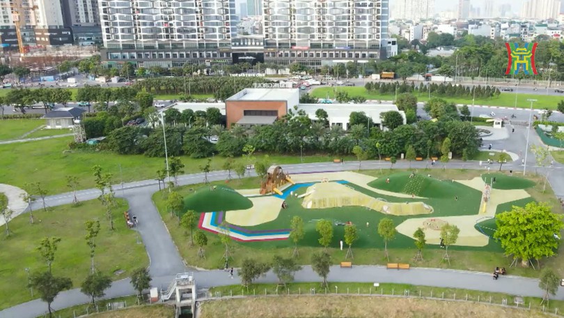 Công viên Mễ Trì – Lá phổi xanh phía Tây Thủ đô