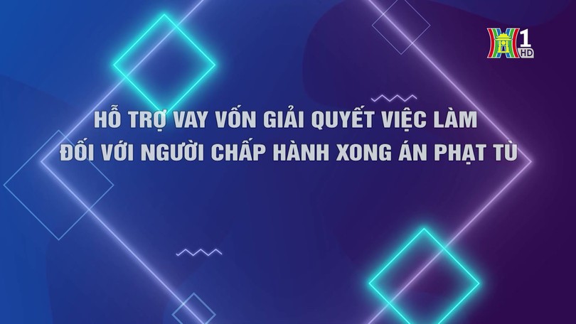 Hỗ trợ vay vốn giải quyết việc làm cho người chấp hành xong án phạt tù | Phóng sự | 30/11/2024