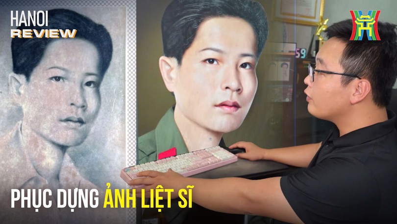 Phục dựng di ảnh tri ân anh hùng liệt sĩ | HANOI Review | 26/04/2025