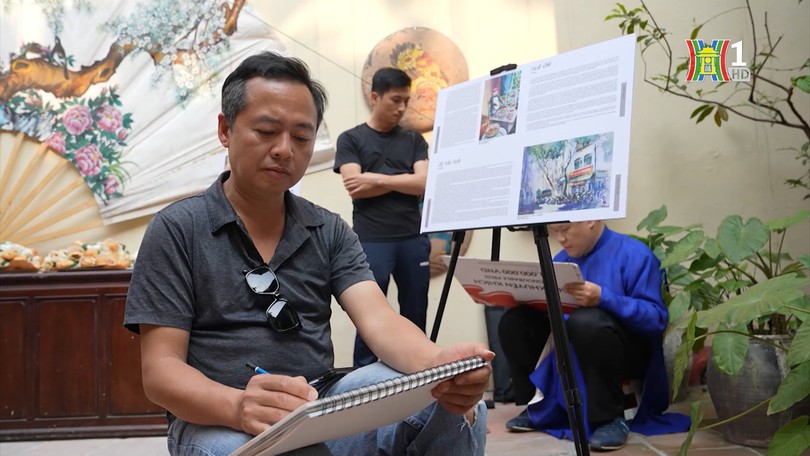 Ký họa hương vị phố cổ Hà Nội | Phóng sự tài liệu | 31/05/2025