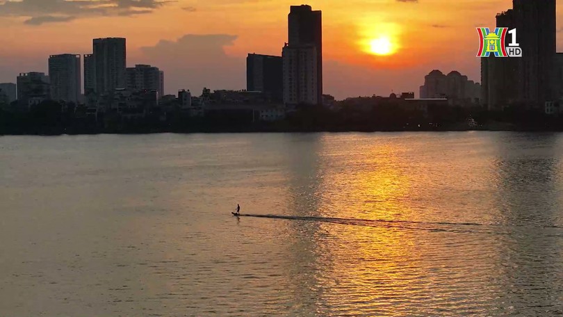 Chiều thu trên đường Thanh Niên