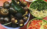 Thưởng thức ốc mùa thu Hà Nội