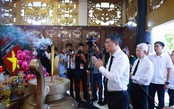 Lễ viếng, truy điệu, an táng hài cốt liệt sĩ tại Công viên Lê Thị Riêng
