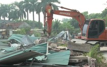 Xã Tam Hưng cưỡng chế vi phạm đất đai