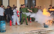 Trải nghiệm PCCC để nâng cao kỹ năng chữa cháy, thoát nạn | An toàn phòng cháy & chữa cháy | 14/11/2025