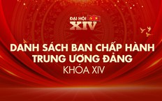 Công bố kết quả bầu cử Ban Chấp hành Trung ương Đảng khóa XIV