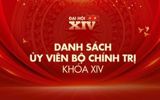 Danh sách Ủy viên Bộ Chính trị khóa XIV