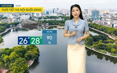 Dự báo thời tiết sáng | 04/10/2026