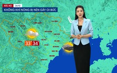 Dự báo thời tiết tối | 26/10/2026