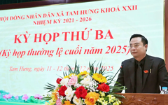Tam Hưng giải ngân vốn đầu tư công đạt trên 84%