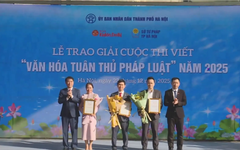 Hơn 3.800 tác phẩm dự thi ‘Văn hoá tuân thủ pháp luật’