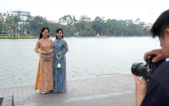 Áo dài ngày xuân | Hà Nội đến để yêu | 30/12/2025