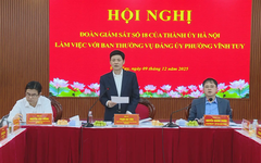Phường Vĩnh Tuy đẩy nhanh tiến độ các dự án giao thông