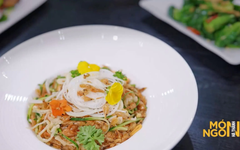 Tôm đồng nộm rau củ