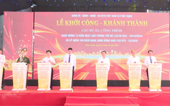 Xã Phúc Thịnh khởi công, khánh thành 6 công trình trọng điểm