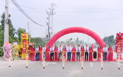 Xã Vĩnh Thanh: Khánh thành 5 công trình và khởi công dự án trọng điểm