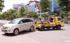 Phường Nghĩa Đô xử lý vi phạm bãi trông giữ phương tiện