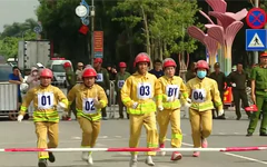 Xã Thiên Lộc hội thao PCCC và CHCN