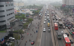 Không thể bỏ làn dừng khẩn cấp ở Vành đai 3 trên cao