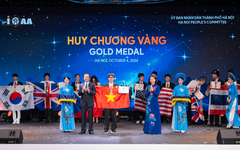 10 học sinh Việt Nam đều đoạt huy chương tại IOAA 2026