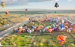 Mỹ: Lễ hội khinh khí cầu quốc tế Albuquerque 2026