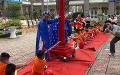 Học sinh Long Biên trải nghiệm di sản Hà Nội