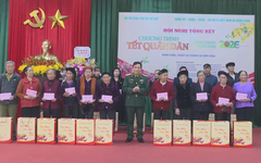 Tổ chức ‘Tết quân dân’ ở xã đảo Minh Châu
