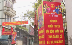 Cử tri xã Hát Môn háo hức chờ ngày hội non sông