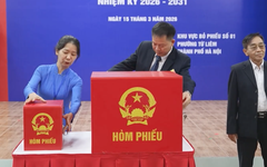 Không khí bầu cử tại phường Từ Liêm
