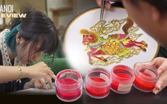 Trải nghiệm kỹ nghệ Họa kim sa | HANOI Review | 12/03/2026